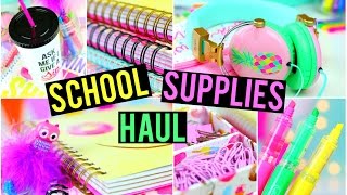 Back To School Supplies Haul!