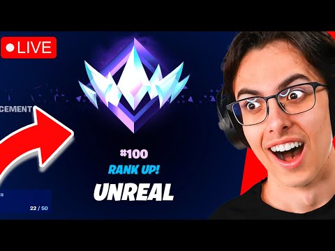 Becoming The RANKED UNREAL GOAT in FORTNITE! (Chapter 6)