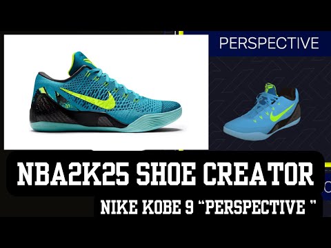 NIKE KOBE 9 "PERSPECTIVE" NBA2K25 SHOE CREATOR