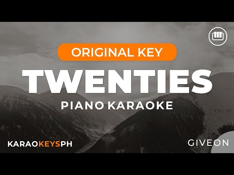 TWENTIES - Giveon (Piano Karaoke)