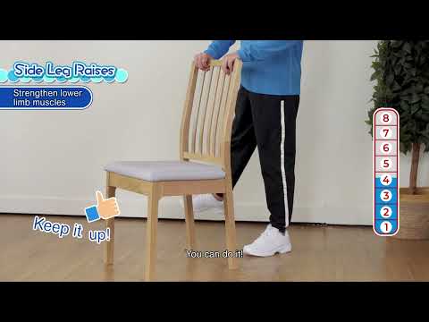 【Stay Active At Home】#5 Lower Limbs & Balance (Supported Standing) (Web Accessible Version)