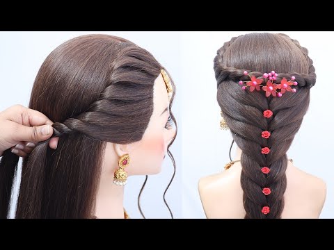 New Hairstyle For Wedding & Party | Amazing Ponytail Hairstyles | Simple & Easy hairstyle| hairstyle