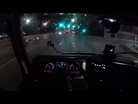 POV | LATE NIGHT TRUCK RIDE | TANKER DRIVER |