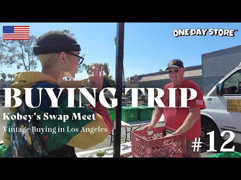 【アメリカ古着買付 Day8】まだ知らないバイヤーも多い？メキシコ近くのKobey’s Swap Meet フリマ