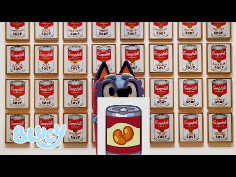 The Grannies Visit MoMA in New York City 🏙️🥫 | Bluey