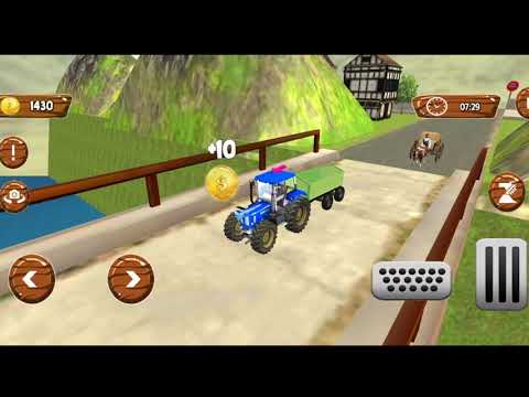 Indian tractor simulator - offers crazy truck driving games.