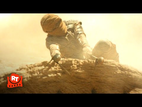 Dune: Part Two (2024) 4K - Paul Rides The Sandworm | Movieclips