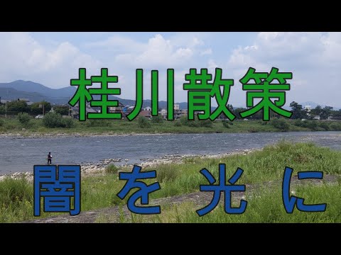 桂川散策　闇を光に