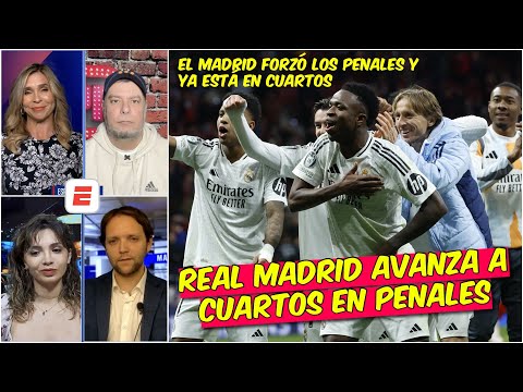 Real Madrid SUFRIÓ pero YA ESTÁ EN CUARTOS. Vinícius FALLÓ UN PENAL | Exclusivos