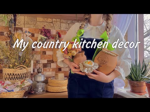 💐Cozy Kitchen Makeover | How I organized my space in the kitchen | Cottagecore