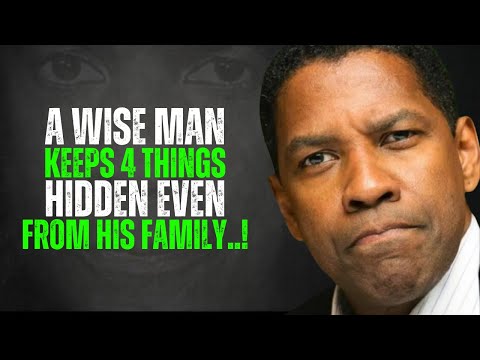 Avoid To Share 4 Things To Even Your Family | Denzel Washington Motivation