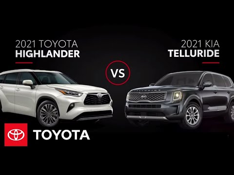 2021 Highlander vs 2021 Telluride | All You Need To Know | Toyota