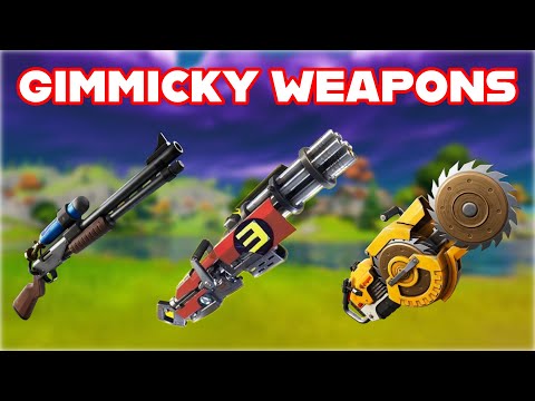 Revisiting Fortnite's MOST GIMMICKY WEAPONS of ALL TIME