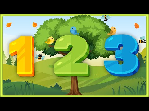 Counting to 3 | Learn to Count to 3 for Kids | 123