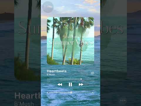 Heartbeats from EP "Summer Vibes" FULL VERSION ON MY CHANNEL #softpop #summervibes #indiebmush