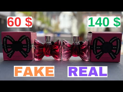 Fake vs Real Viktor & Rolf Bonbon Perfume