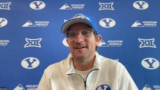 Aaron Roderick | BYU Football | Media Availability | Spring Practice | March 15, 2025