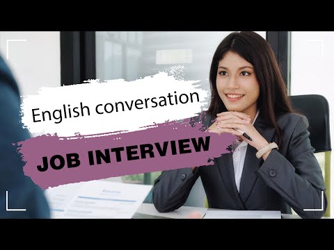 English Listening Practice With Subtitles - Job Interview