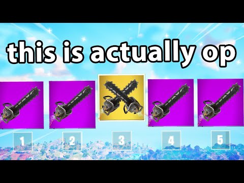 The *CHAINSAW* ONLY Challenge in Fortnite