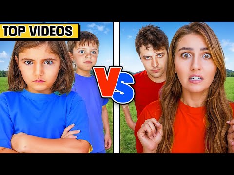 Epic PARENT vs. KID Challenges You Can’t Miss! | Anazala Family