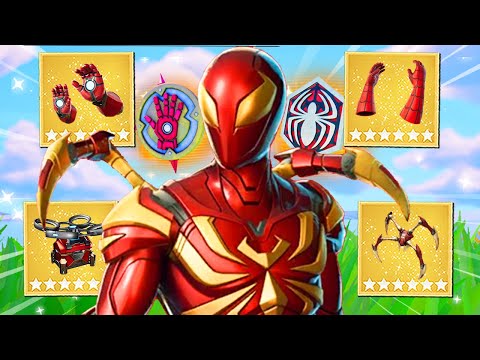 The *IRON SPIDER* Challenge in Fortnite