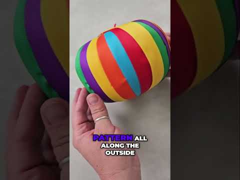 Colorful Dollar Tree Pumpkin Craft: DIY Rainbow Decor