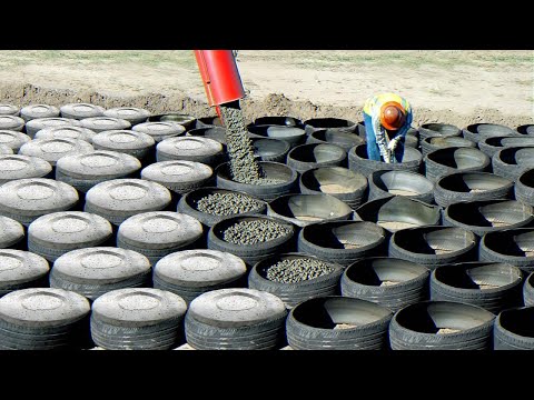 Amazing Skilful Construction Worker At High Level Of Ingenious