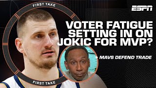 Stephen A.'s convinced SGA DESERVES MVP over Jokic 👀 + Mavs owners DEFENDS Luka trade | First Take