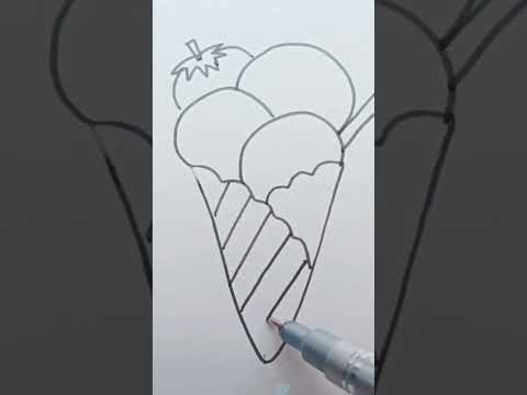 Relaxing Creative Art | Fun and Easy Drawing Tricks. Simple Pencil Drawing Tutorials #shorts   ▶16