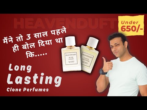 Long Lasting Perfumes For Men | Best Summer Perfume Under 650 | Heavenduft Musk Shahi Candy Leather