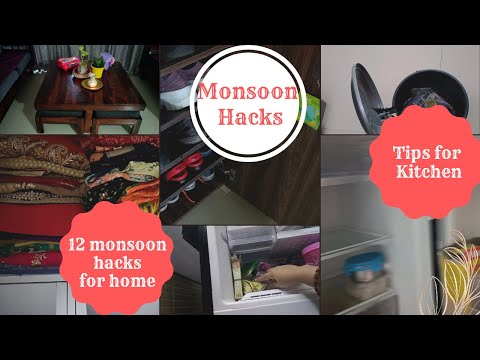 Life Saving Tips For Monsoon| बारिश के मौसम के लिए कुछ उपयोगी उपाय #monsoonhacks #homecleaning #vlog