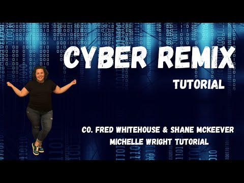 Cyber remix line dance tutorial Phrased Advanced choreography by Fred Whitehouse & Shane McKeever