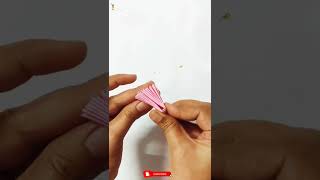 DIY Paper diya for Diwali | Craft for kids | #kidscraft #shorts