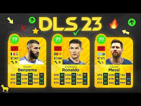 DLS 23 NEW CARDS 😱😱(ft. Ronaldo, Messi, Haaland, etc)