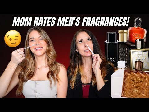 MY MOM RATES POPULAR MEN'S FRAGRANCES FOR THE FALL! Women React: HOT OR NOT?