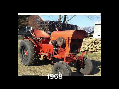 Economy tractor time line 1946-1990