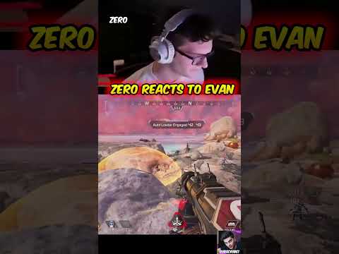 Zer0 Reacts to Evan Destroying Him - Apex Legends