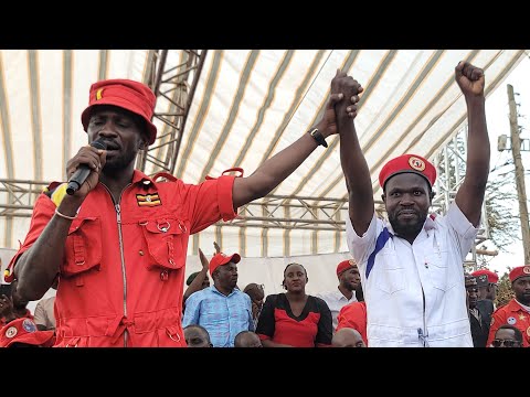 LIVE NOW,NALUKOOLA BACK AGAIN ON DAY 4, SEE ENERGY #trending #bobiwine