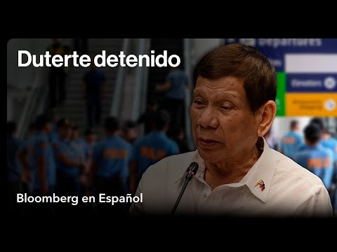 Detienen al expresidente filipino Duterte mediante una orden de la CPI