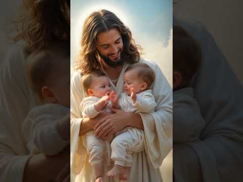 Chúa Giêsu yêu thương trẻ em #baby #cute #jesus