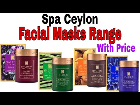 Spa Ceylon Face Pack Combo for Fast glowing Skin (facial packs for acne scar/clear skin & darkspots)