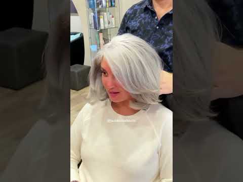 How to Make Gray Hair Look More Vibrant and Intentional