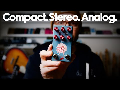 Flower Pedals Dahlia Analog Delay | The best compact, feature-rich stereo analog delay?