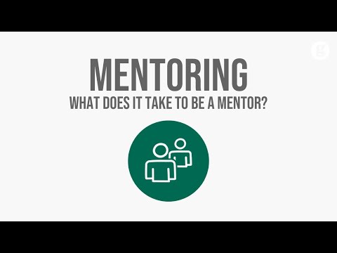 What does it take to be a Mentor?