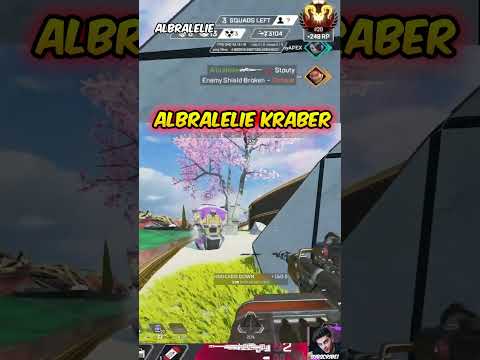 Albralelie Is a Beast With The Kraber - Apex Legends