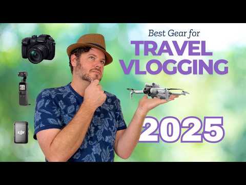 BEST Gear For Travel Vlogging 2025 (my minimalist setup)