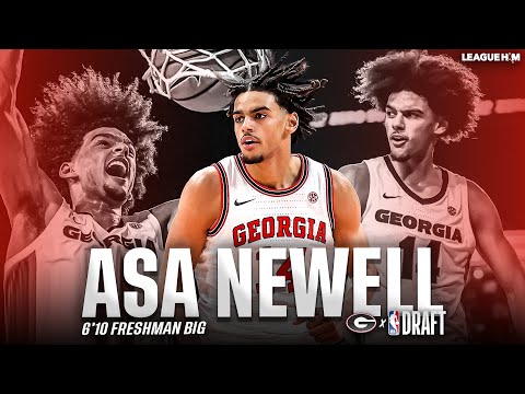 Asa Newell Midseason Georgia Highlights | Potential Lottery Pick