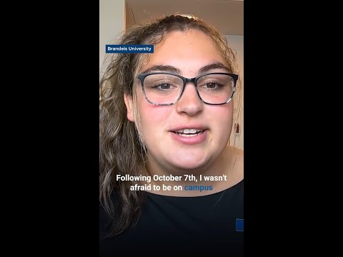 Student Voices Against Antisemitism - Brandeis