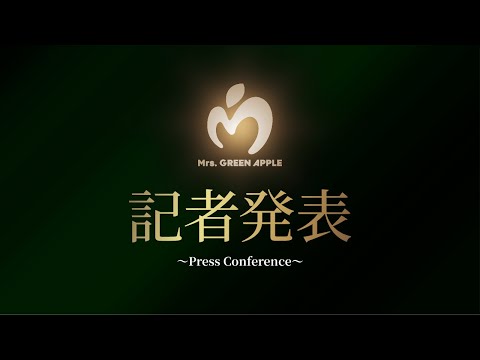 Mrs. GREEN APPLE – 記者発表 Press Conference (+JPN/ENG/KOR)