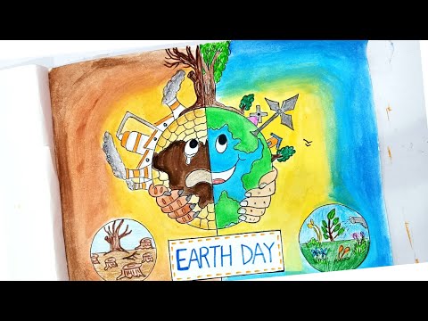 World Earth Day Poster/World Earth Day Drawing/World Earth Day Activity/World Earth Day Poster 2024